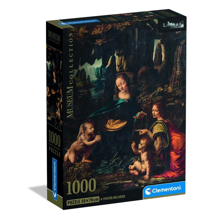 Museum Leonardo The Virgin of the Rocks puzzle 1000pcs-2