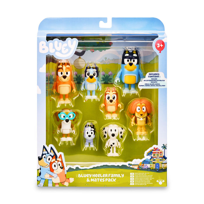 Bluey pack 8 figures-0