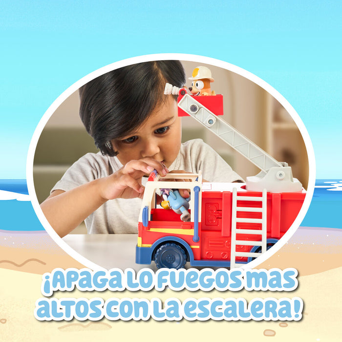 Bluey firetruck + figures-4