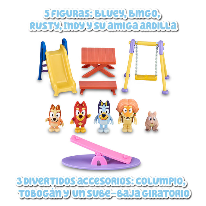 Bluey Games playset + figures-2