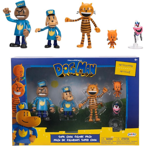 Dogman pack 5 figures 6cm-1