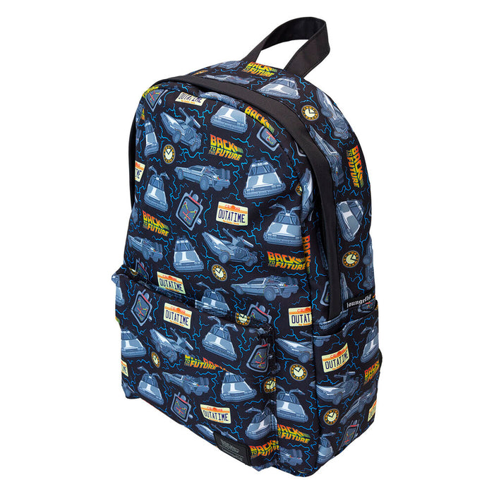 Loungefly Back to the Future 40th Anniversary nylon backpack 44cm-2
