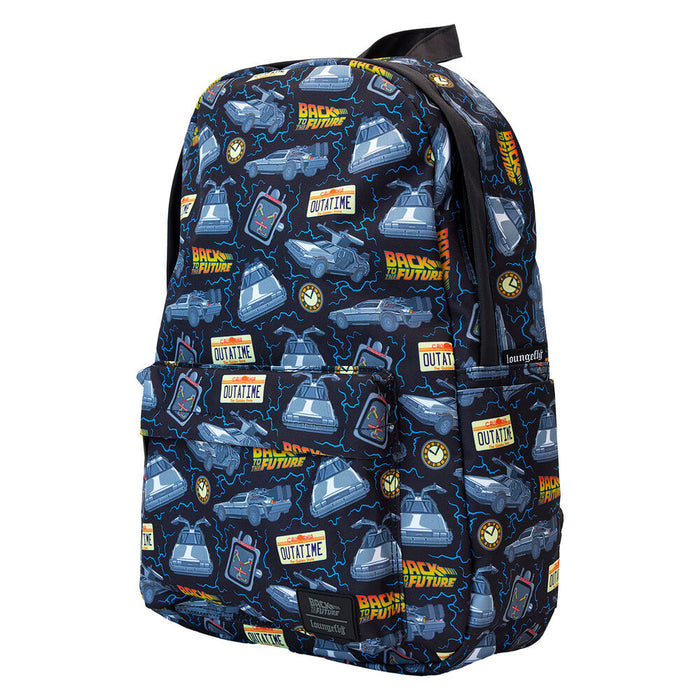 Loungefly Back to the Future 40th Anniversary nylon backpack 44cm-5