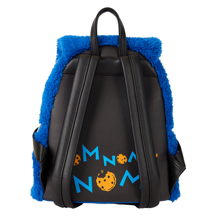 Loungefly Sesame Street Cookie Monster Plush backpack + purse-4
