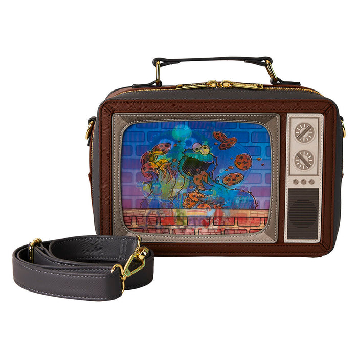 Loungefly Sesame Street Retro TV Lenticular shoulder bag-4