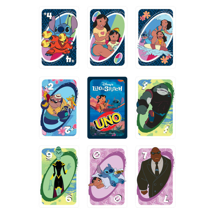 UNO Lilo &#38; Stitch Disney card game-2