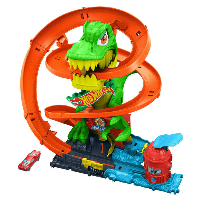 Hot Wheels City T-Rex Blaze Battle-2