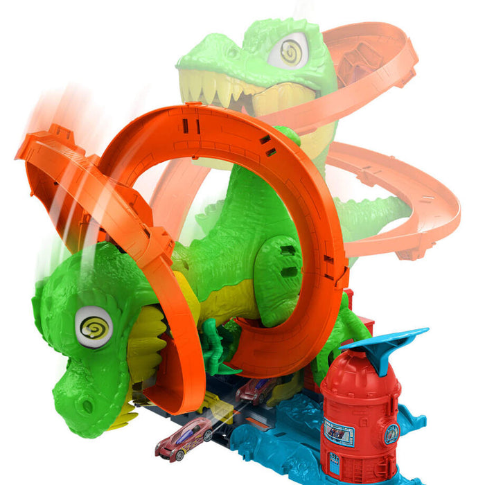 Hot Wheels City T-Rex Blaze Battle-6