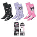 Hello Kitty Kuromi pack 3 adult socks-1