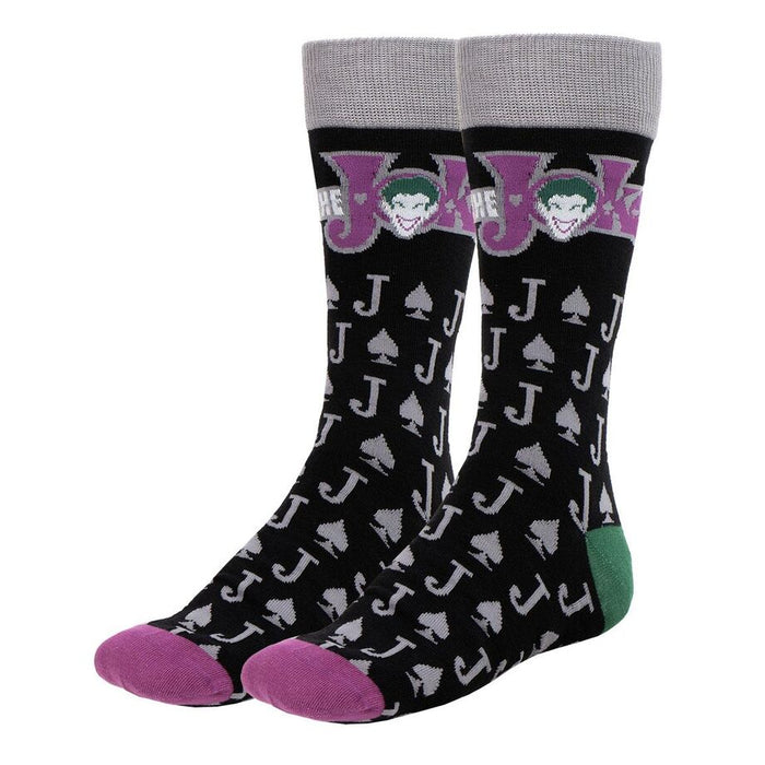 DC Comics Joker pack 3 adult socks-3