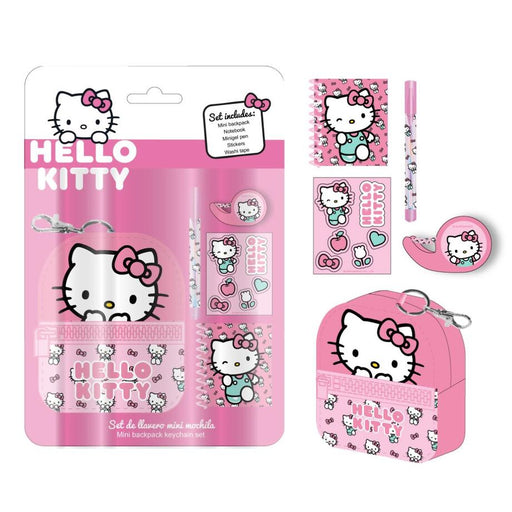 Hello Kitty Stationery mini backpack set-1