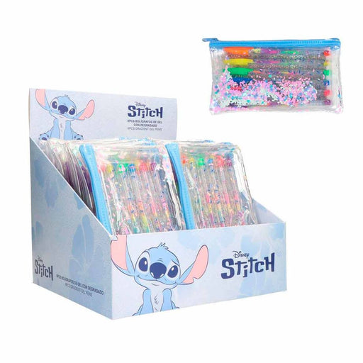 Disney Stitch pack 6 gel pens-1