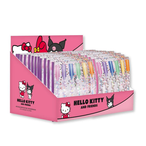 Hello Kitty pack 6 gel pens-1