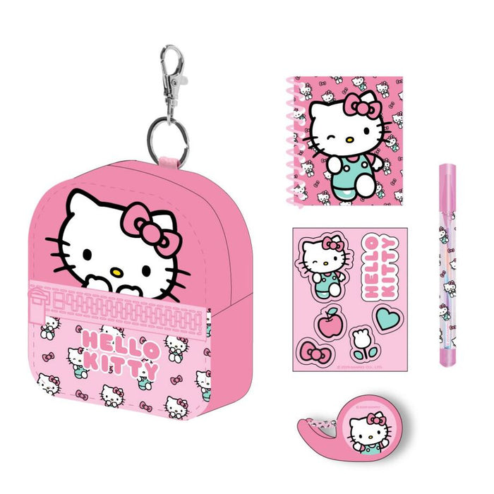 Hello Kitty Stationery mini backpack set-2