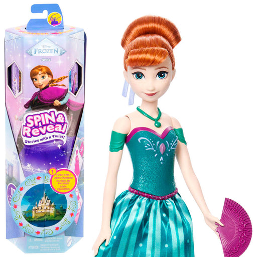 Disney Frozen Spin And Reveal Anna doll-1