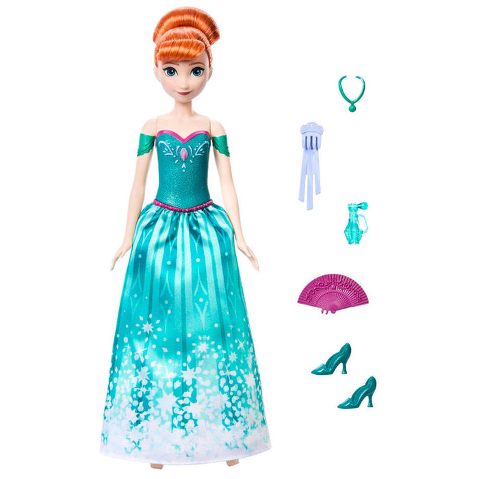 Disney Frozen Spin And Reveal Anna doll-3