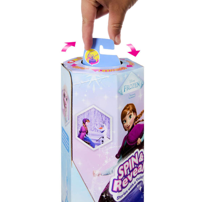 Disney Frozen Spin And Reveal Anna doll-4