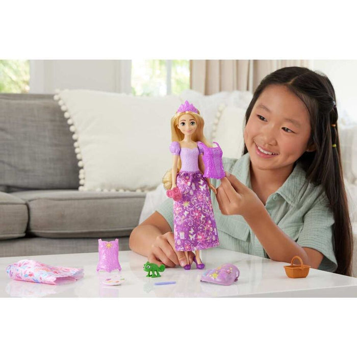 Disney Princess Rapunzel 2 in 1 stories doll-6