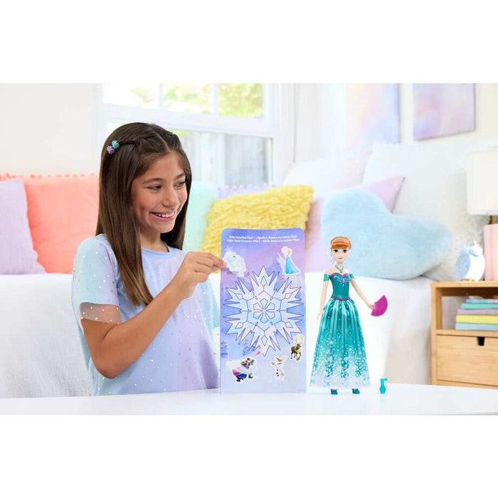 Disney Frozen Spin And Reveal Anna doll-6