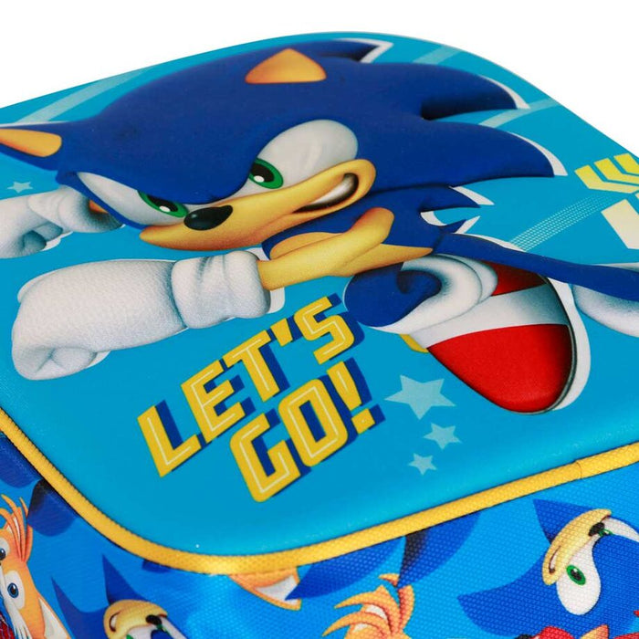 Sonic The Hedgehog Go 3D backpack 31cm-3