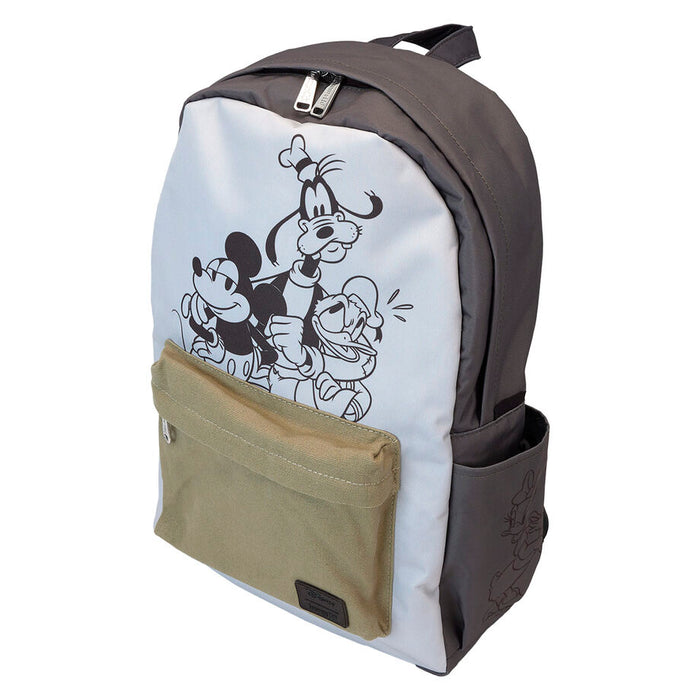 Loungefly Disney Mickey and Friends nylon backpack 44cm-1
