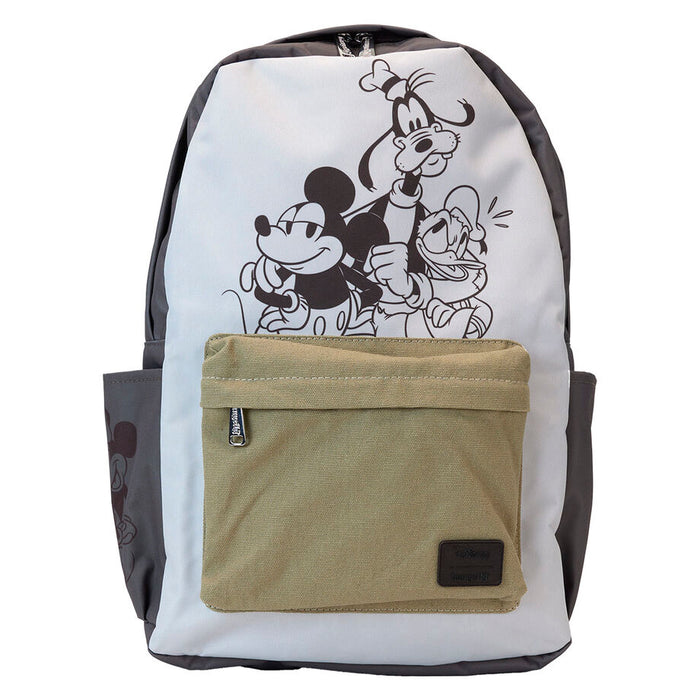 Loungefly Disney Mickey and Friends nylon backpack 44cm-0