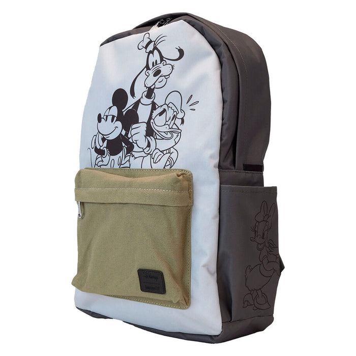 Loungefly Disney Mickey and Friends nylon backpack 44cm-2