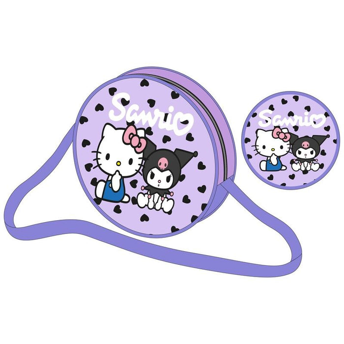 Hello Kitty & Kuromi shoulder bag-1