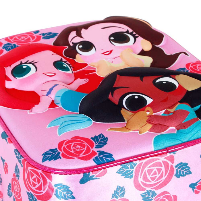 Disney Princess Flowers 3D backpack 31cm-3