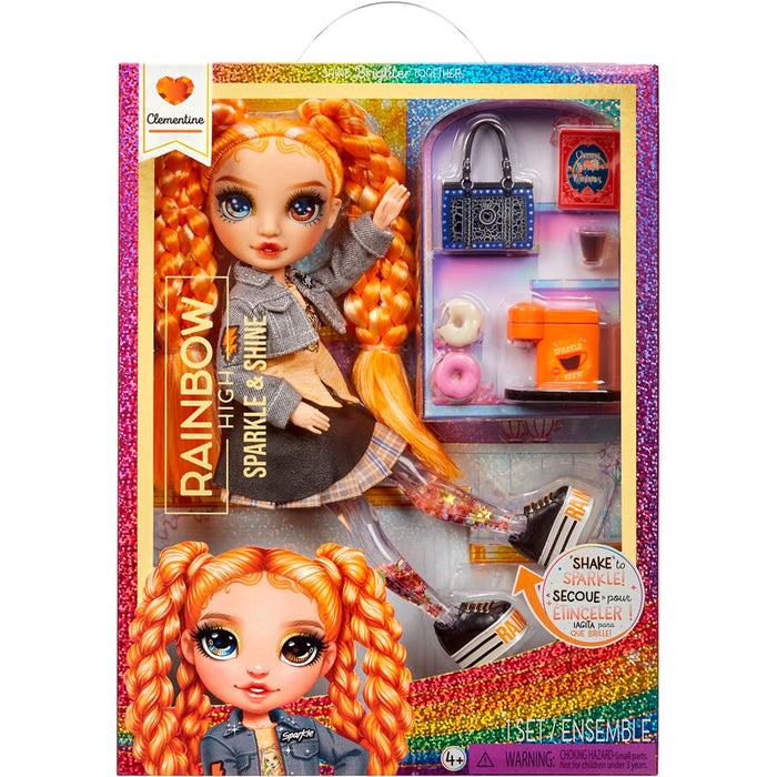 Rainbow High Sparkle & Shine Clementine doll-9