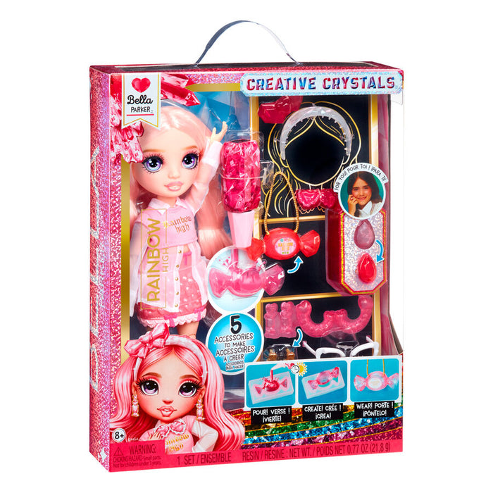 Rainbow High Crystal Fashion Bella doll-1