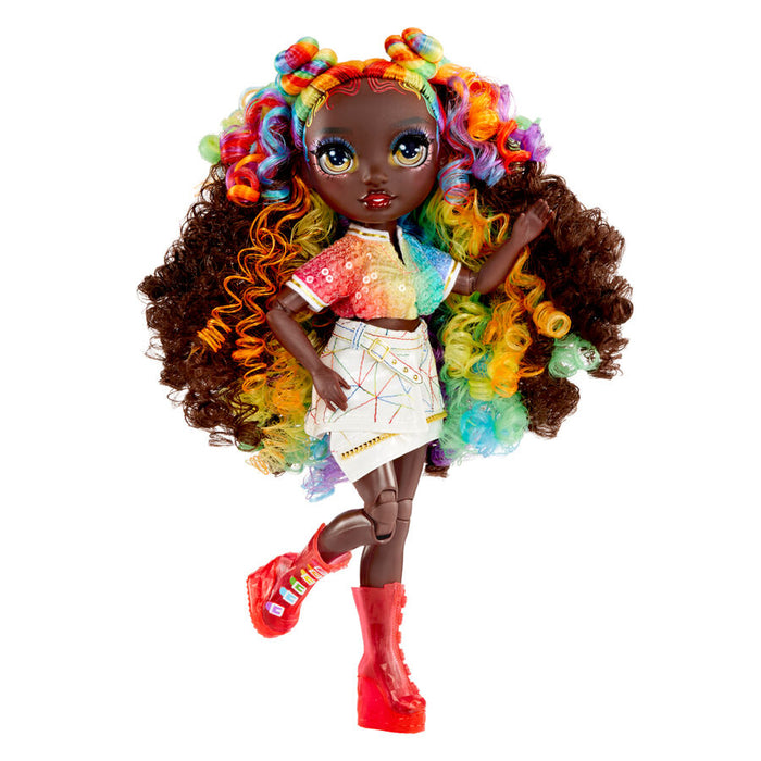 Rainbow High Crystal Fashion Iris doll-3