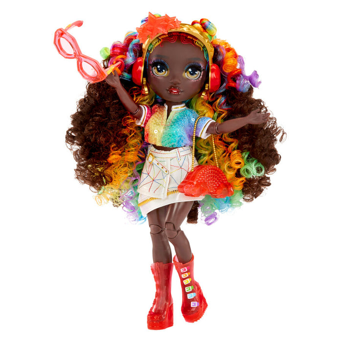 Rainbow High Crystal Fashion Iris doll-4