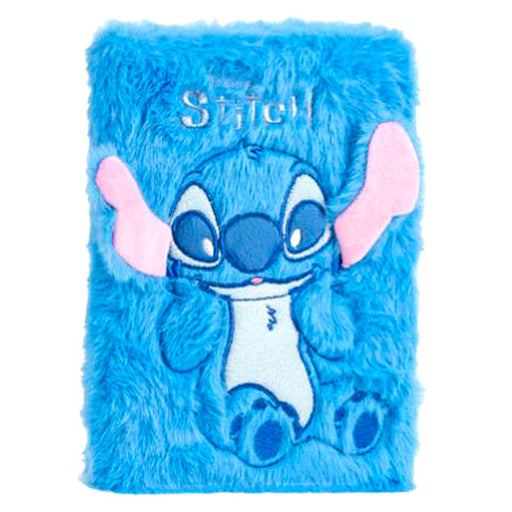 Disney Stitch plush notebook-1