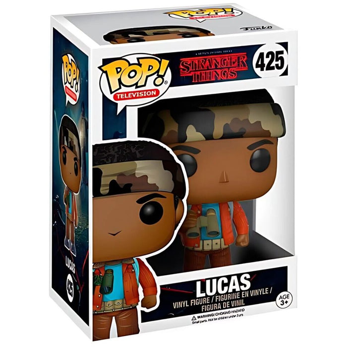 POP figure Stranger Things Lucas with Binoculars-1