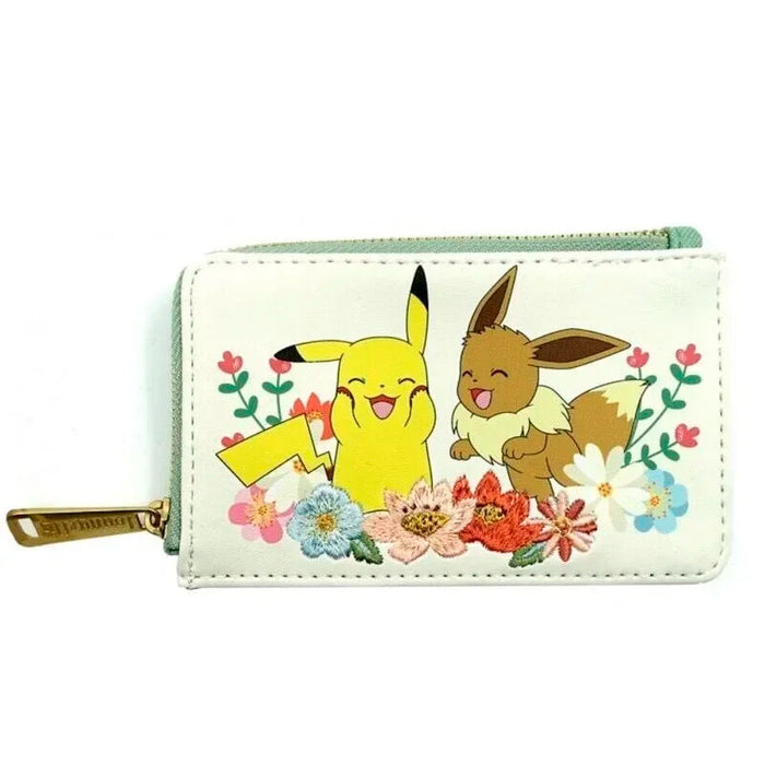 Loungefly Pikachu & Eevee Floral card holder-1