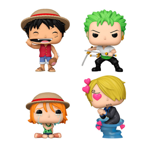 POP pack 4 figures One Piece Exclusive-0