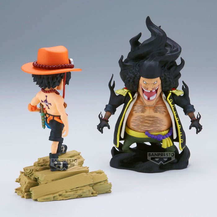 One Piece Portgas D.Ace Vs Marshall.D.Teach Log Stories figure 8cm-4