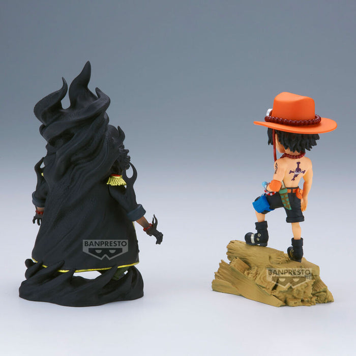 One Piece Portgas D.Ace Vs Marshall.D.Teach Log Stories figure 8cm-5