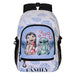 Disney Stitch Couple adaptable backpack 44cm-0