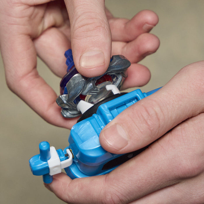 Beyblade X Cobalt Dragoon 2-60C Premium set launcher with rope and top-7