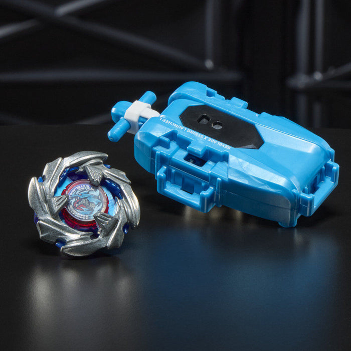 Beyblade X Cobalt Dragoon 2-60C Premium set launcher with rope and top-9