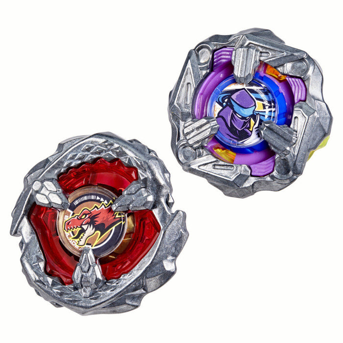 Beyblade X Beat Tyranno 4-70Q &#38; Knife Shinobi 4-80HN game-1