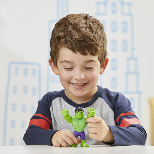 Marvel Spidey and His Amazing Friends Hulk figure 10cm-1