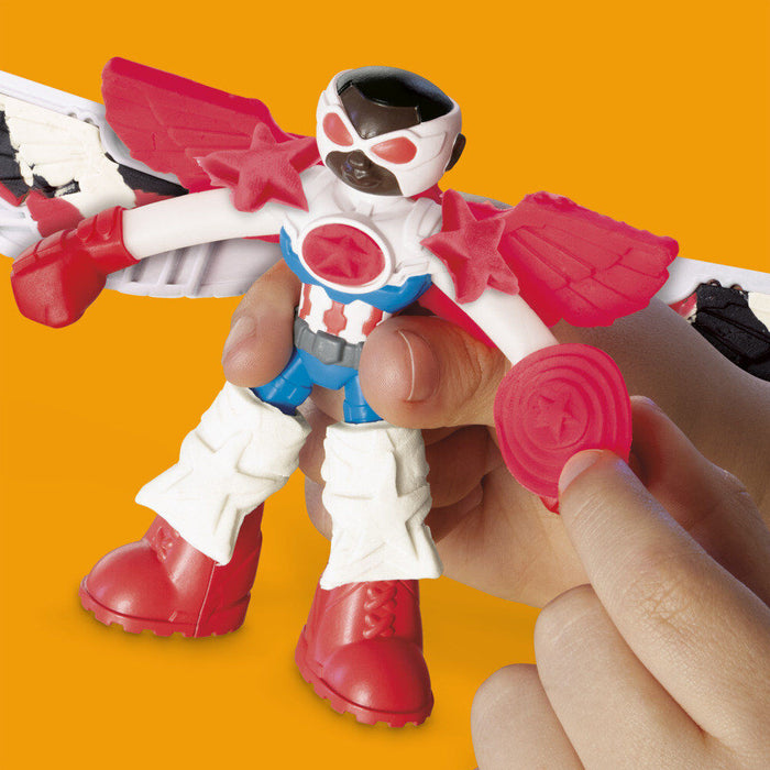 Play-Doh Marvel Captain America Motor mower-2