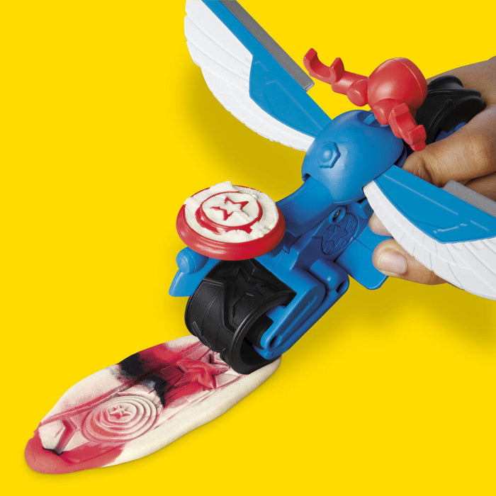 Play-Doh Marvel Captain America Motor mower-5