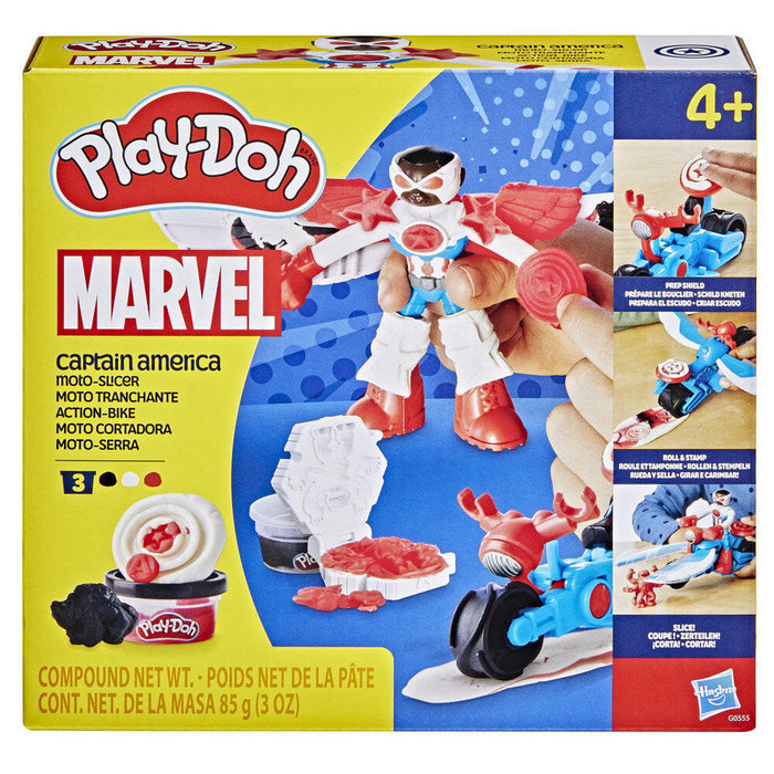 Play-Doh Marvel Captain America Motor mower-7