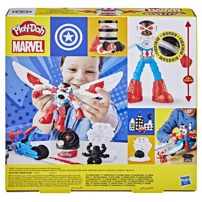Play-Doh Marvel Captain America Motor mower-9