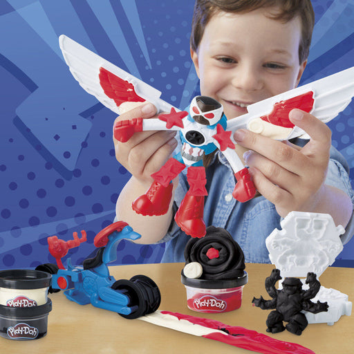 Play-Doh Marvel Captain America Motor mower-10