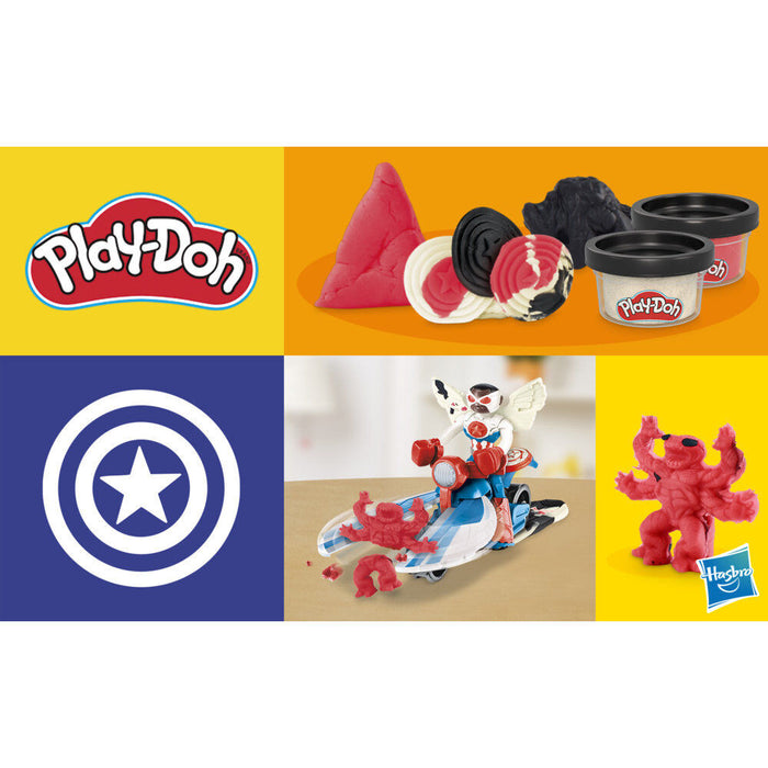 Play-Doh Marvel Captain America Motor mower-11